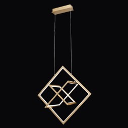 Colgante Lexie oro 50W LED 4000K Fabrilamp